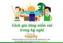 Cách gia tăng niềm vui trong kỳ nghỉ