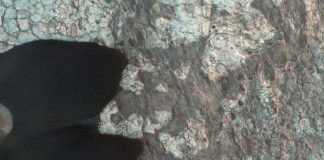 Bề mặt sao Hỏa vẫn không ngừng hoạt động