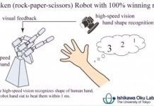 Xem robot cho con người "đo ván" khi chơi oẳn tù tì