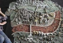 Tạo ra thành phố từ 50.000 đồng xu