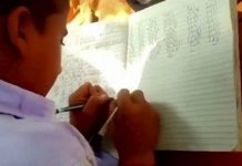 Kỳ lạ ngôi trường có tất cả học sinh đều viết được bằng hai tay