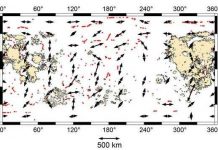 Mặt Trăng đang co dần lại