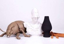 Máy in 3D có thể in cả gỗ, đá vôi và kim loại