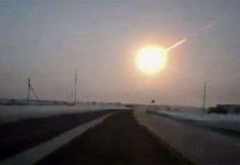 Thiên thạch Nga để lại hàng trăm tấn bụi trong bầu khí quyển