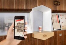 Máy pha cà phê theo đơn đặt hàng từ điện thoại