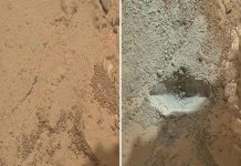 Robot của NASA khoan tìm "kho báu" trên sao Hoả