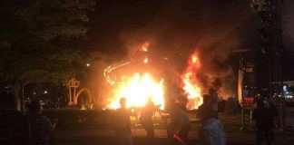 Phản ứng đúng khi bất chợt bắt gặp cháy nổ