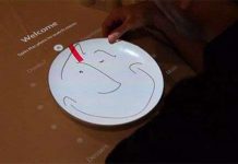 Chọn thực đơn nhà hàng bằng cách xoay đĩa chọn món