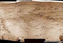 Tò Mò lăn bánh đến núi Sharp trên sao Hỏa