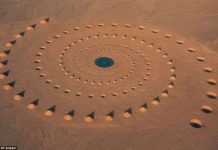 Giải mã dấu hiệu bí ẩn trên sa mạc Ai Cập