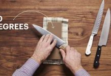 Hướng dẫn cách mài dao sắc chuẩn như chuyên gia