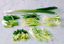 Đến việc thái hành khác nhau cũng làm hương vị khác nhau