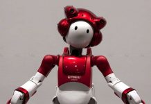 Robot biết nhận diện khuôn mặt