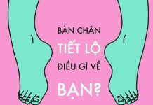 Bàn chân tiết lộ điều gì về bạn?