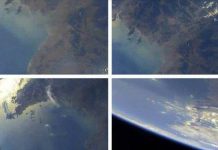 Triều Tiên công bố hình ảnh Trái Đất chụp từ không gian Triều Tiên công bố hình ảnh Trái Đất chụp từ không gian