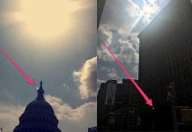 Lưỡi liềm xanh bí ẩn trong ảnh chụp nhật thực Lưỡi liềm xanh bí ẩn trong ảnh chụp nhật thực