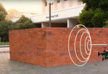 Máy bay không người lái có khả năng nhìn xuyên tường