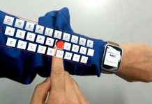 Biến cánh tay thành bàn phím ảo