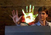 Màn hình tương lai: Không khí và sương mù