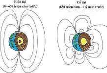 Từ trường hỗn loạn của Trái Đất thời cổ đại
