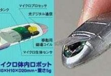 Robot di chuyển trong cơ thể để chấn đoán và chữa bệnh