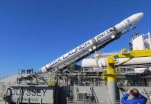 Tên lửa của Nga rơi xuống biển ngay sau khi rời bệ