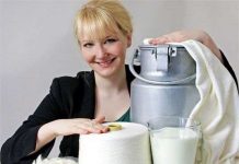 Quần áo làm từ... sữa