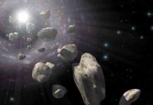 Thiên thạch mang vàng xuống trái đất