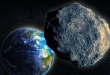 Thiên thạch vừa bay sát trái đất