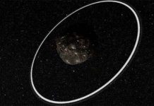 Phát hiện một tiểu hành tinh có hai vành đai bao quanh Phát hiện một tiểu hành tinh có hai vành đai bao quanh