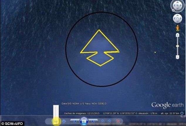 Google Earth phát hiện kim tự tháp khổng lồ dưới đáy biển?