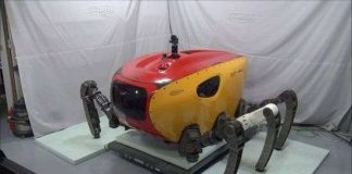 Robot Crabster hình con cua giúp thám hiểm xác tàu đắm