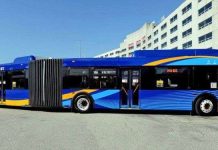 Choáng với siêu xe bus công nghệ cao ở New York Choáng với siêu xe bus công nghệ cao ở New York