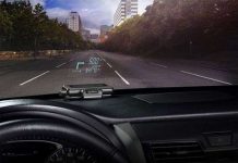 Màn hình chiếu GPS cho xe hơi