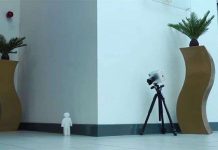 Chiếc máy ảnh có thể nhìn cong qua góc tường