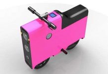 Độc đáo môtô điện BOXX