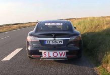 Tesla Model S P85D lập kỷ lục đi được 729 km với 1 lần sạc Tesla Model S P85D lập kỷ lục đi được 729 km với 1 lần sạc