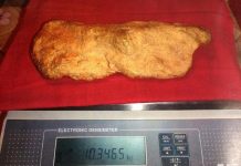 Tìm được thỏi vàng nguyên khối lớn nhất thế giới ở Nga