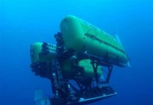 Tàu ngầm Nereus phát nổ ở độ sâu 10.000m