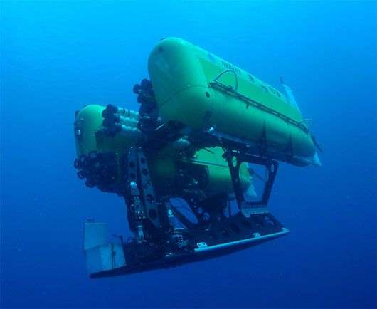 Tàu ngầm Nereus phát nổ ở độ sâu 10.000m