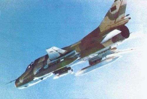 Hồ sơ tham chiến của máy bay Su-22