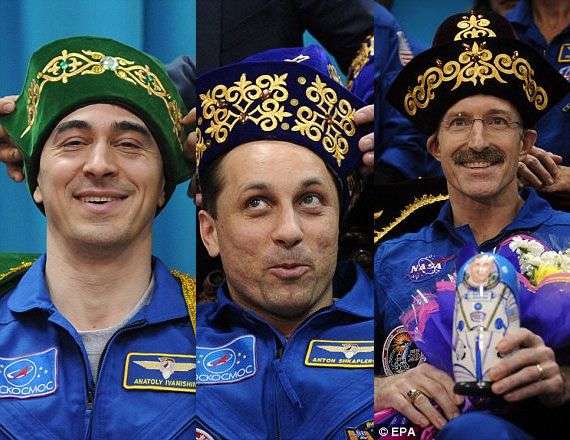 Ba phi hành gia từ ISS về trái đất an toàn