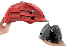 Ra mắt loại mũ bảo hiểm gấp đầu tiên trên thế giới