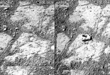 Phát hiện hòn đá bí ẩn trên sao Hỏa Phát hiện hòn đá bí ẩn trên sao Hỏa