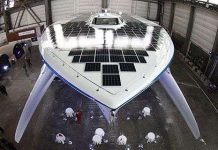 Đức xuất xưởng tàu năng lượng mặt trời lớn nhất thế giới