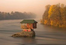 Ngôi nhà ở giữa sông