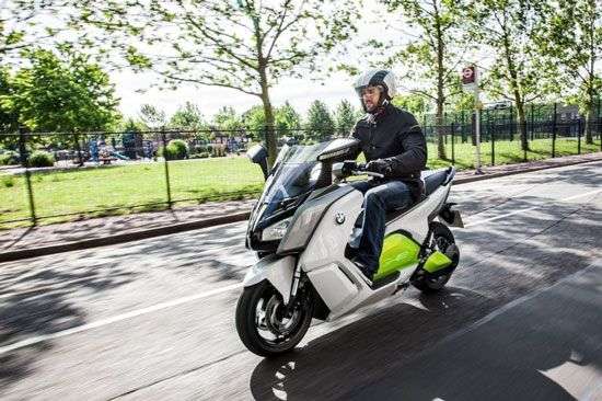 Mẫu scooter chạy điện mới của BMW