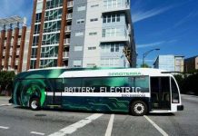 Xe buýt sạc điện một lần, chạy 402km