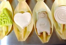 Kem để nhiều giờ không chảy ở Nhật Kem để nhiều giờ không chảy ở Nhật