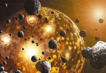 Thiên thạch sắp mang vàng xuống trái đất